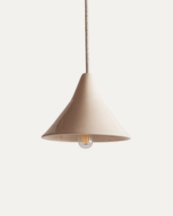 Keramik Pendellampe Aurea clay