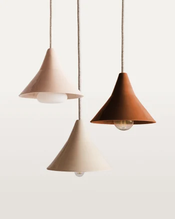 Keramik Pendellampe Aurea