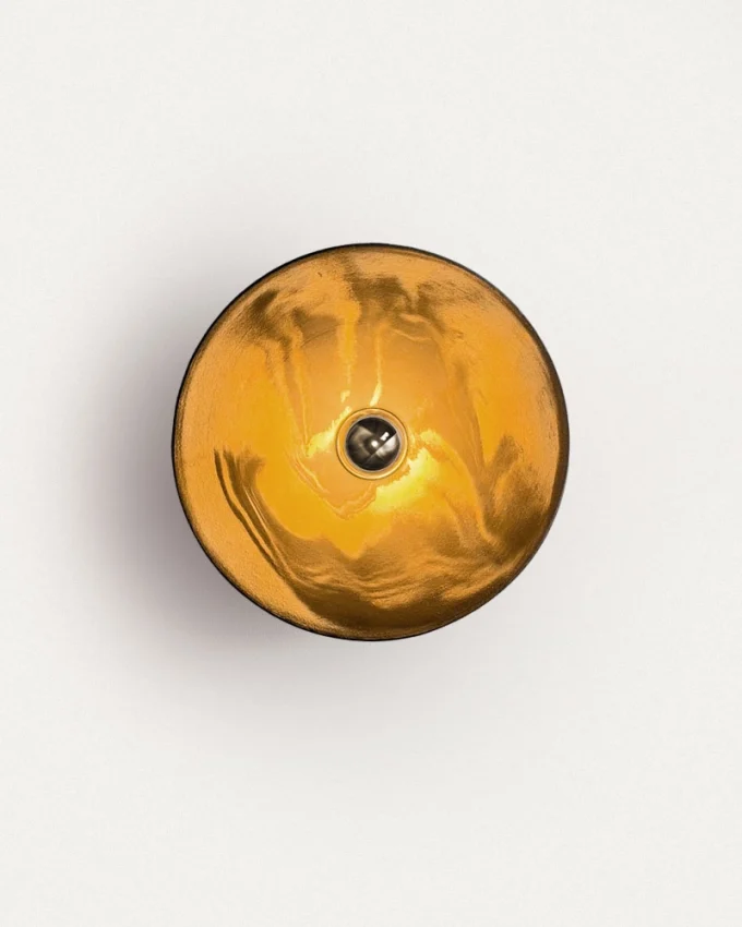 Keramik Wandlampe Deimos marble