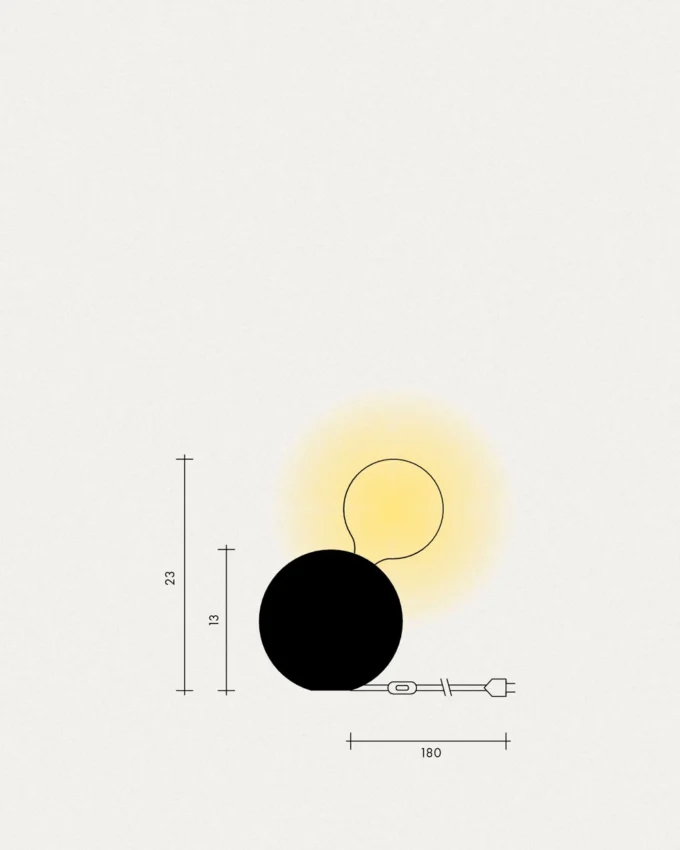Keramik Tischlampe Antares – Bild 6