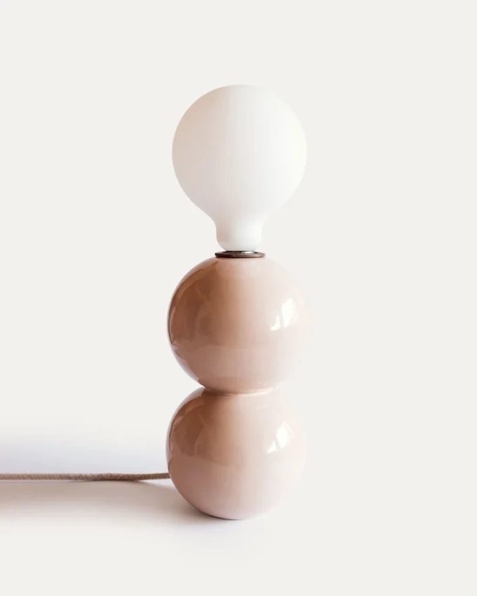 Keramik Tischlampe Astra M nude