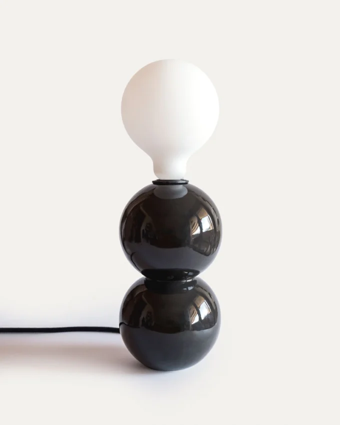 Keramik Tischlampe Astra M Ash