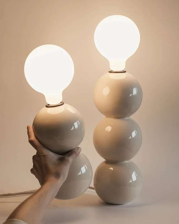 Keramik Tischlampe Astra