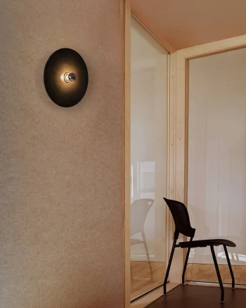Keramik Wandlampe Deimos in Ash