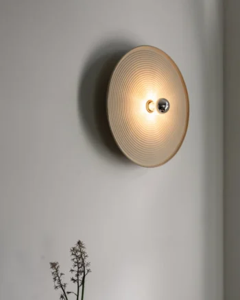 Keramik Wandleuchte Callisto Natural L