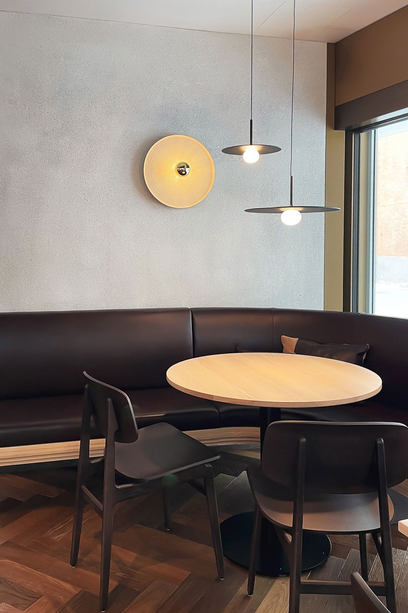 atelier mond Callisto Wandlampe Domat Ems Restaurant