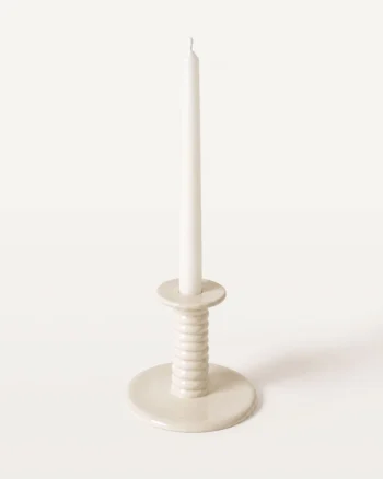 Keramik Kerzenhalter in clay