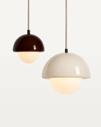 Keramik Pendellampe Vela S und L